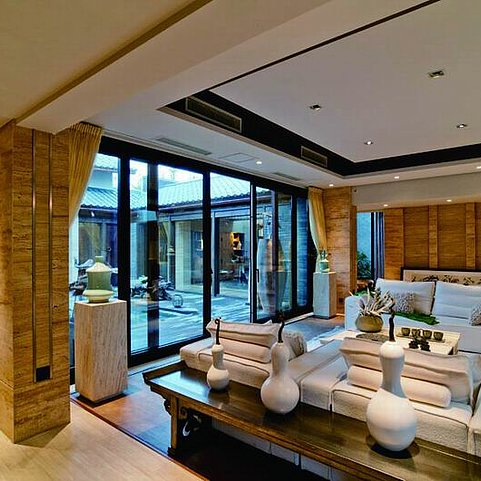 中國會館c型樣板間室內外裝飾工程