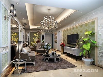 天津華庭裝飾正品案例! - 別墅豪宅 - 天津華庭裝飾工程設計作品案例