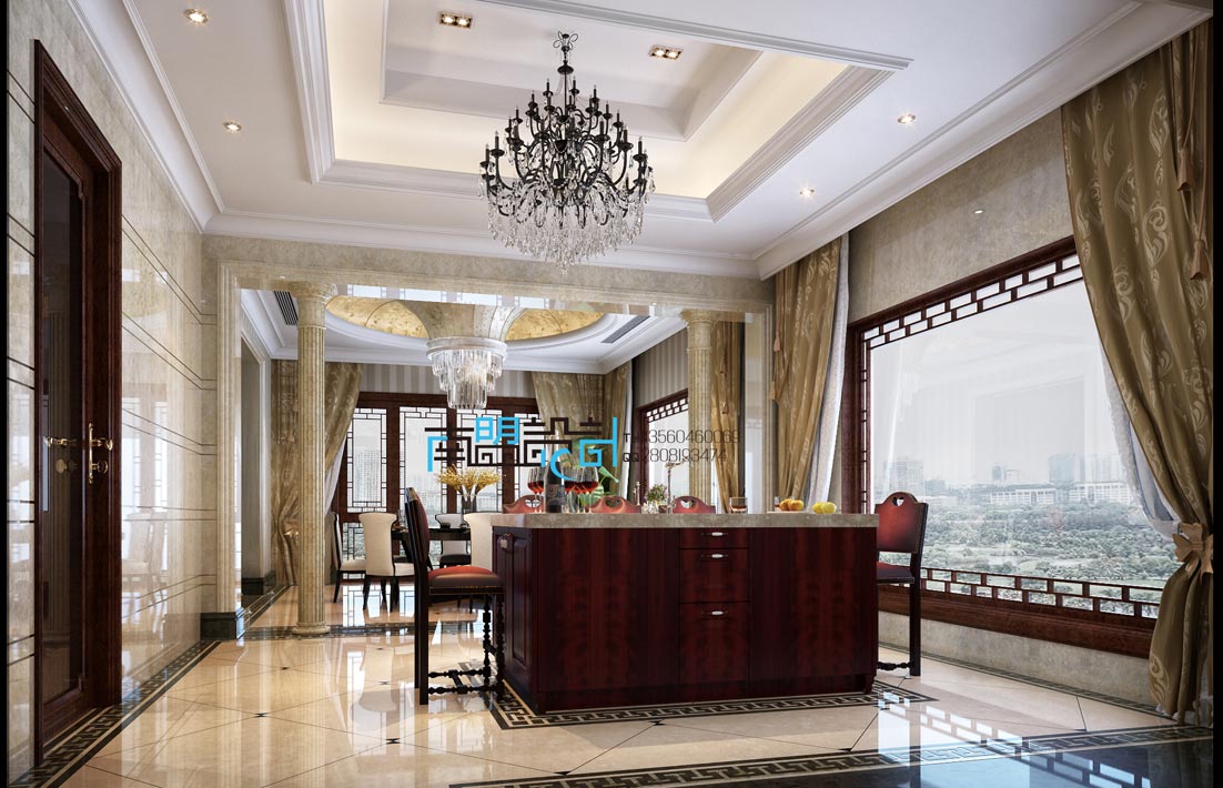 全國承接室內外設計,施工圖繪制,水電圖繪制,效果圖表現業務 效果圖區 powered discuz